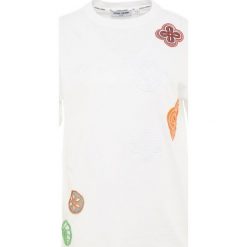 T-shirty damskie: Opening Ceremony CROCHET FLOWER TEE Tshirt z nadrukiem white multi