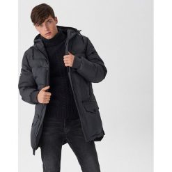 Parka - Szary. Szare parki męskie House, s. W wyprzedaży za 299,99 zł.