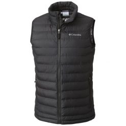 Columbia Kamizelka Męska Powder Lite Vest Black S. Czarne kurtki sportowe męskie marki Columbia, s, bez wzorów, bez kaptura. W wyprzedaży za 245,00 zł.