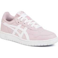Sneakersy ASICS - Japan S 1192A147 Watershed Rose/White. Różowe półbuty damskie Asics, bez wzorów, ze skóry ekologicznej, bez obcasa, na płaskiej podeszwie, bez zapięcia. Za 299,00 zł.