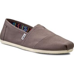 Półbuty TOMS - Classic 10000864 Ash. Szare półbuty męskie Toms, na co dzień, bez wzorów, ze skóry, bez zapięcia. W wyprzedaży za 159,00 zł.
