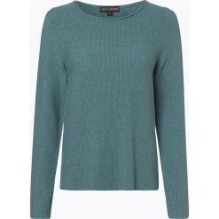 Franco Callegari - Sweter damski, niebieski. Niebieskie swetry damskie marki Franco Callegari, xl, bez wzorów, z bawełny, eleganckie, z krótkim rękawem, krótkie, bez kaptura. Za 179,95 zł.