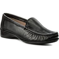 Mokasyny SERGIO BARDI - Alezio FW127273917KD 101. Czarne mokasyny damskie marki Sergio Bardi, ze skóry. W wyprzedaży za 149,00 zł.