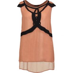 Bluzki asymetryczne: Sisley Bluzka brown