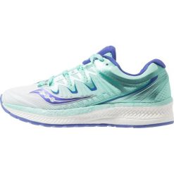 Saucony TRIUMPH ISO 4 Obuwie do biegania treningowe white/aqua. Białe buty do biegania damskie Saucony, z materiału. Za 719,00 zł.