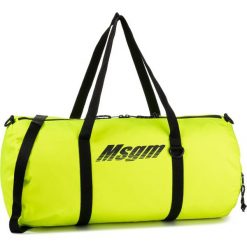 Torba MSGM Borsa Donna 2742MDZ025. Żółte torebki damskie sportowe MSGM, bez wzorów, sportowe, bez dodatków. W wyprzedaży za 399,00 zł.