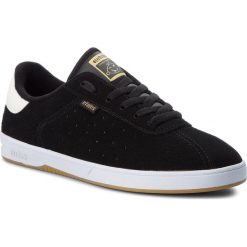 Sneakersy ETNIES - The Scam 4101000462 Black/White/Gum 979. Czarne sneakersy męskie marki Etnies, na co dzień, bez wzorów, z zamszu, bez zapięcia. W wyprzedaży za 219,00 zł.