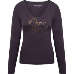 Bluzka Pepe Jeans Andy PL504167. Szare bluzki damskie Pepe Jeans, m, bez wzorów, z elastanu, bez kołnierzyka, bez rękawów. W wyprzedaży za 119,00 zł.