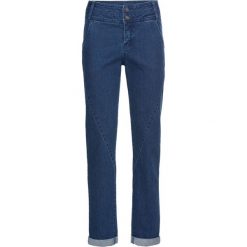Dżinsy "authentic-stretch" Boyfriend bonprix niebieski "stone". Niebieskie boyfriendy damskie marki bonprix. Za 54,99 zł.