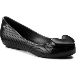 Baleriny ZAXY - New Pop Beauty Fem 82353 Black 24042 AA285075 02064. Czarne baleriny damskie Zaxy, bez wzorów, z tworzywa sztucznego, bez obcasa, bez zapięcia. W wyprzedaży za 149,00 zł.