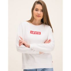 Bluza Levi's® Relaxed Graphic Crew 29717-0092. Białe bluzy damskie s, bez wzorów, bez rękawów, bez kaptura. W wyprzedaży za 199,00 zł.