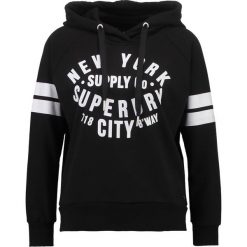 Bluzy damskie: Superdry Bluza z kapturem black