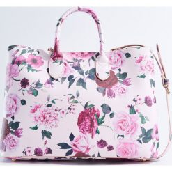 Torebki klasyczne damskie: Torba city bag z odpinanym paskiem – Wielobarwn