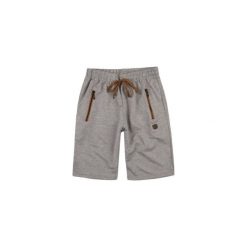 Szorty sportowe męskie. Szare spodenki sportowe męskie marki TXM, m, bez wzorów, z tkaniny, sportowe. Za 29,99 zł.