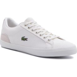 Tenisówki LACOSTE - Lerond 219 Cma 7-37CMA004718C Off Wht/Off Wht. Białe półbuty męskie Lacoste, ze skóry, klasyczne. W wyprzedaży za 239,00 zł.