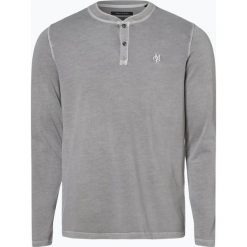 Marc O'Polo - Męska koszulka z długim rękawem, szary. Szare koszulki męskie Marc O'Polo, xl, bez wzorów, z bawełny, eleganckie, polo, z długim rękawem, długie. Za 349,95 zł.