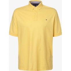 Tommy Hilfiger - Męska koszulka polo, żółty. Żółte koszulki męskie TOMMY HILFIGER, m, bez wzorów, eleganckie, bez rękawów. Za 299,95 zł.