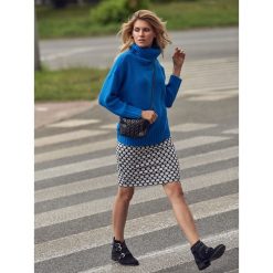 SWETER DAMSKI Z GOLFEM. Szare torebki klasyczne damskie Top Secret. Za 119,99 zł.