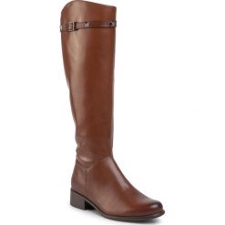 Oficerki LASOCKI - 3226-01 Brown. Pomarańczowe kozaki damskie Lasocki, ze skóry, bez obcasa, na obcasie, bez zapięcia. Za 399,99 zł.