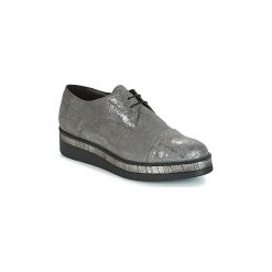 Derby Sweet Lemon SABA. Szare półbuty damskie Sweet Lemon, bez wzorów, bez obcasa, bez zapięcia. Za 284,50 zł.