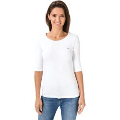 Tommy Hilfiger Essential Koszulka Biały. Białe koszulki damskie TOMMY HILFIGER, s, bez wzorów, z elastanu, bez kołnierzyka. Za 221,95 zł.