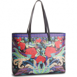 Torebka DESIGUAL - 18WAXPE9 2000. Czarne torebki klasyczne damskie Desigual, ze skóry ekologicznej. Za 299,90 zł.