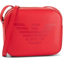 Torebka EMPORIO ARMANI - Y3B200 YSE2B 80321 Raspberry. Czerwone listonoszki damskie Emporio Armani, bez wzorów, ze skóry, bez dodatków. W wyprzedaży za 519,00 zł.