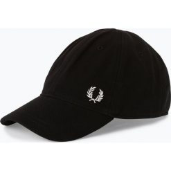 Fred Perry - Męska czapka z daszkiem, czarny. Czarne czapki męskie Fred Perry, bez wzorów. Za 179,95 zł.