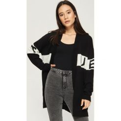 Kardigan oversize - Czarny. Czarne kardigany damskie marki Sinsay, m. Za 59,99 zł.