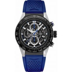 ZEGAREK TAG HEUER CARRERA CAR2A1T.FT6052. Szare zegarki męskie TAG HEUER, ze stali. Za 22700,00 zł.