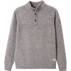 Kardigany męskie: Sweter ze stójką z grubej dzianiny