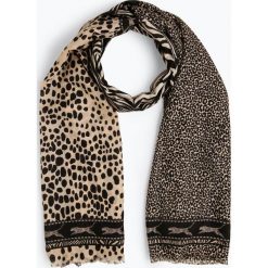 Marc Cain Collections - Szalik damski z domieszką jedwabiu, beżowy. Brązowe szaliki damskie marki Marc Cain Collections, bez wzorów. Za 629,95 zł.
