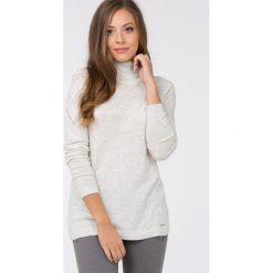 Golfy damskie: Długi sweter z golfem