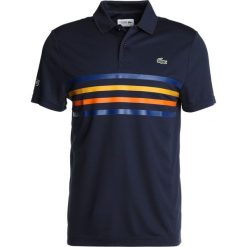 Koszulki sportowe męskie: Lacoste Sport TENNIS Koszulka sportowa navy blue/marino/buttercup/apricot
