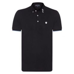 Sir Raymond Tailor Koszulka Polo Męska Prestwick M Czarny. Czarne koszulki polo męskie Sir Raymond Tailor, m, bez wzorów, klasyczne, polo, bez rękawów. W wyprzedaży za 109,00 zł.