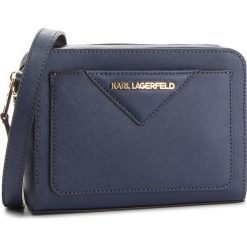 Torebka KARL LAGERFELD - 86KW3005 Navy. Niebieskie torebki klasyczne damskie KARL LAGERFELD, ze skóry. Za 879,00 zł.