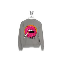 Bluza Palący Pączek Męska. Czarne bluzy damskie Failfake, s. Za 170,00 zł.