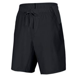 Oakley Core Richter W Short Blackout L. Czarne spodenki sportowe męskie marki Oakley, m, bez wzorów, z materiału, sportowe, do biegania. W wyprzedaży za 129,00 zł.