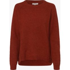 Minimum - Sweter damski z dodatkiem moheru – Kita, czerwony. Czerwone swetry damskie Minimum, s, bez wzorów, z wełny, bez rękawów, bez kaptura. Za 309,95 zł.