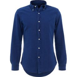Polo Ralph Lauren OXFORD SLIM FIT Koszula indigo. Szare koszule męskie slim marki Polo Ralph Lauren, l, z bawełny, button down, z długim rękawem. Za 459,00 zł.