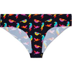 Happy Socks - Figi Bird. Czarne figi damskie marki Happy Socks, xs, z elastanu. W wyprzedaży za 54,90 zł.