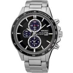 Zegarki męskie: Zegarek męski Seiko Solar SSC435P1