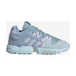 Adidas Originals ZX Torsion Tenisówki Niebieski. Niebieskie trampki i tenisówki damskie adidas Originals, bez wzorów, ze skóry, bez zapięcia. Za 585,95 zł.