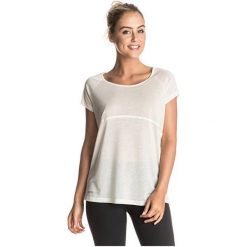 Roxy T-Shirt Damski Dale On Tee Marshmallow erjkt03225-wbt0 (Rozmiar L). Białe bluzki sportowe damskie marki Roxy, l. W wyprzedaży za 73,00 zł.