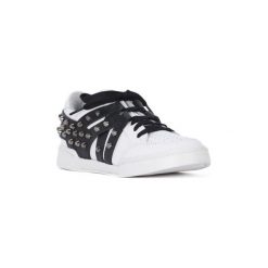 Buty At Go GO GALAXY BIANCO VELOUR NERO. Białe trampki i tenisówki damskie At Go, bez wzorów, bez zapięcia. Za 281,12 zł.