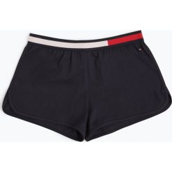 Tommy Hilfiger - Damskie spodenki od piżam, niebieski. Niebieskie szorty damskie TOMMY HILFIGER, s, bez wzorów, z bawełny. Za 199,95 zł.