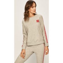 Calvin Klein Underwear - Bluza piżamowa. Szare piżamy damskie Calvin Klein Underwear, s, z nadrukiem, z elastanu, bez rękawów. W wyprzedaży za 239,90 zł.