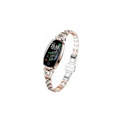 Smartband H8 Smartwatch Zegarek Damski Bransoleta Złota. Żółte, cyfrowe zegarki damskie producent niezdefiniowany, złote. Za 169,99 zł.