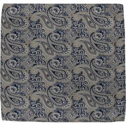 Elegancka, Męska Poszetka - ALTIES - Wzór Orientalny POSZALTTANIA0080. Poszetki męskie Alties, z materiału, eleganckie. Za 16,90 zł.