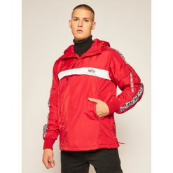 Kurtka puchowa Alpha Industries AI Tape Anorak 198133. Czerwone kurtki męskie Alpha Industries, xl, bez wzorów, z puchu, bez kaptura. Za 819,00 zł.